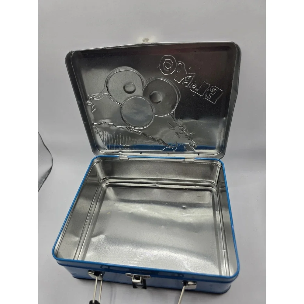 Sesame Street Elmo Oscar Big Bird Grover Cookie Tin Tool Snack Lunch Box 2014
